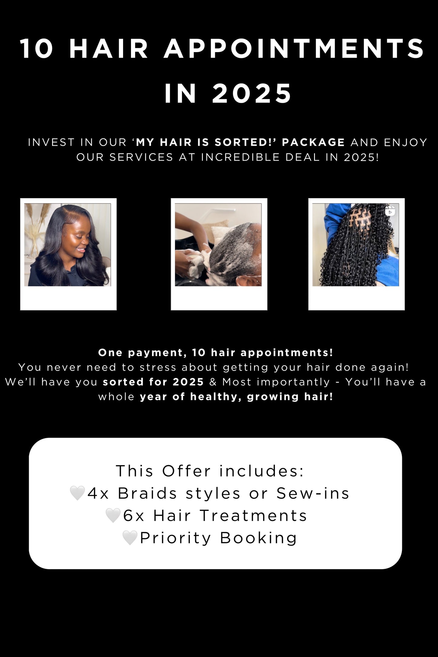 My Hair is Sorted in 2025! Package