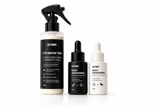 Root Awakening! Scalp stimulating & Hair Hydrating Trio